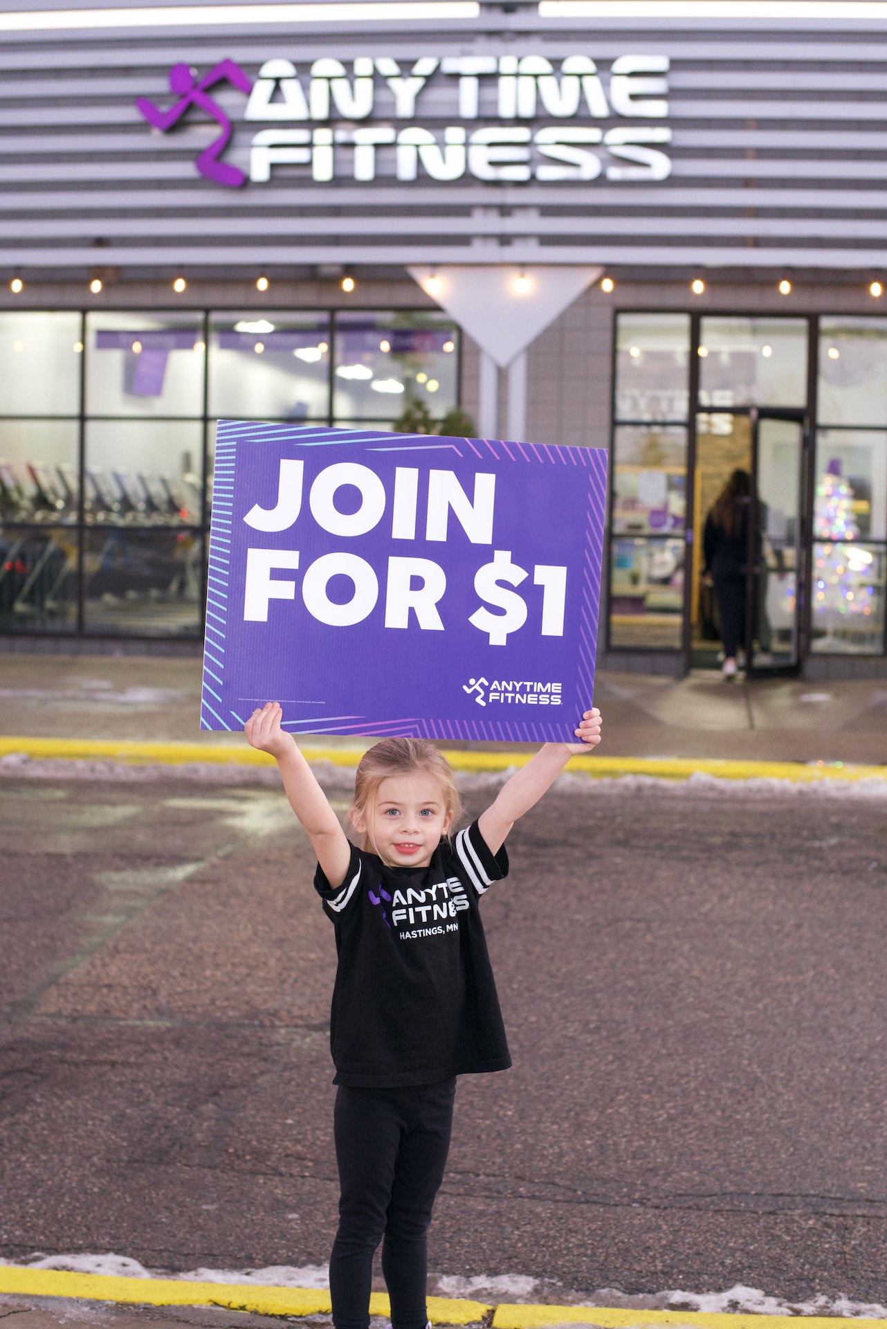 Hey, Hastings, this is Jake over at Anytime Fitness.
